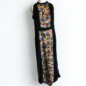 MARY KATRANTZOU  Alyss Broderie Anglaise Dress Rare Designer Find 70s Retro Look